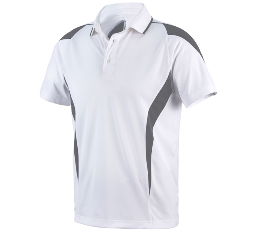 e.s. Functional polo-shirt poly Silverfresh