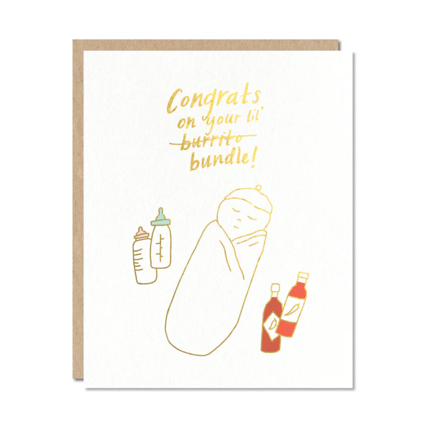 cute baby greeting card