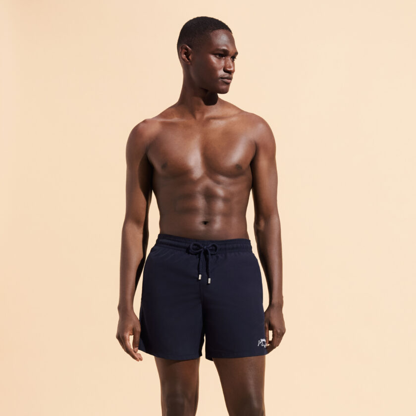Men Swimwear Embroidered Logo - Vilebrequin x La Samanna