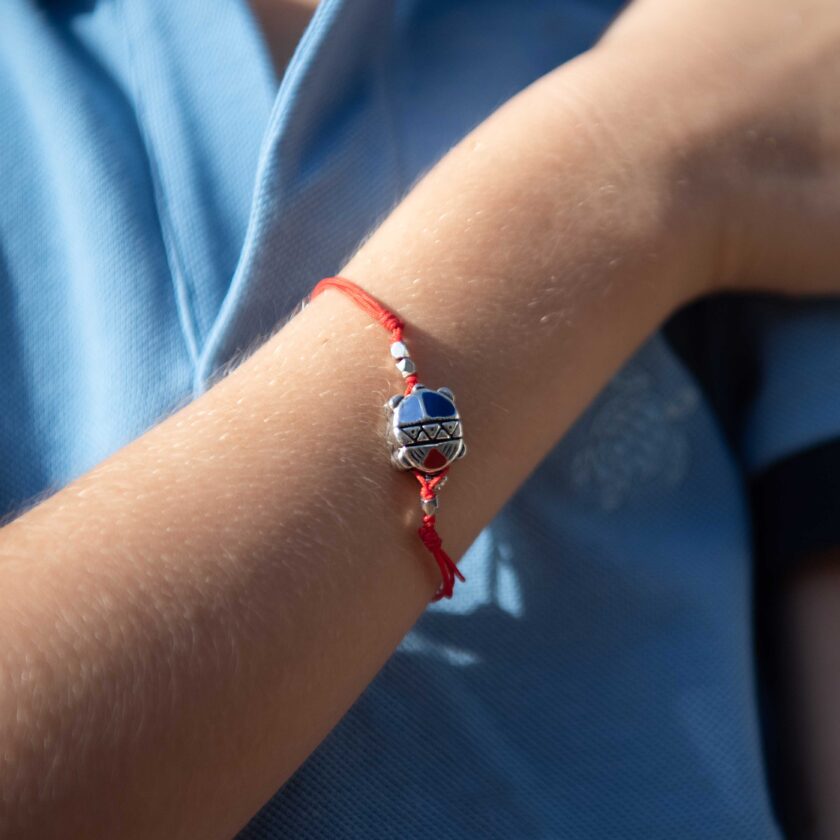Kids String Enameled Turtle Bracelet - Vilebrequin x Gas Bijoux