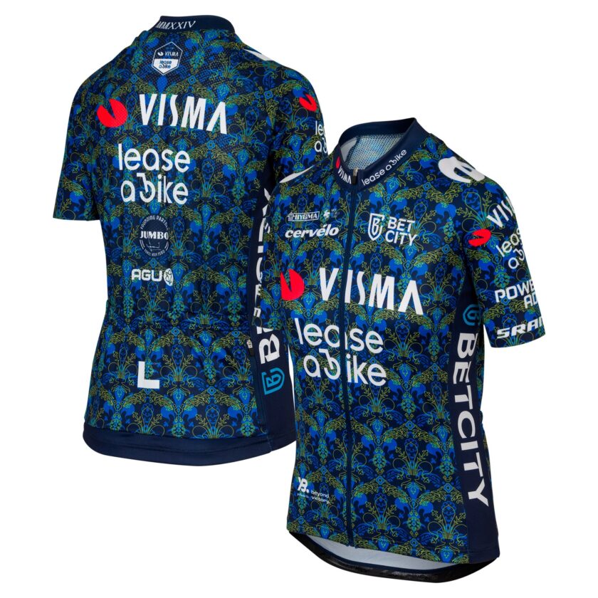 Maillot Team Visma Lease a Bike 2024 Réplique TDF - Femme