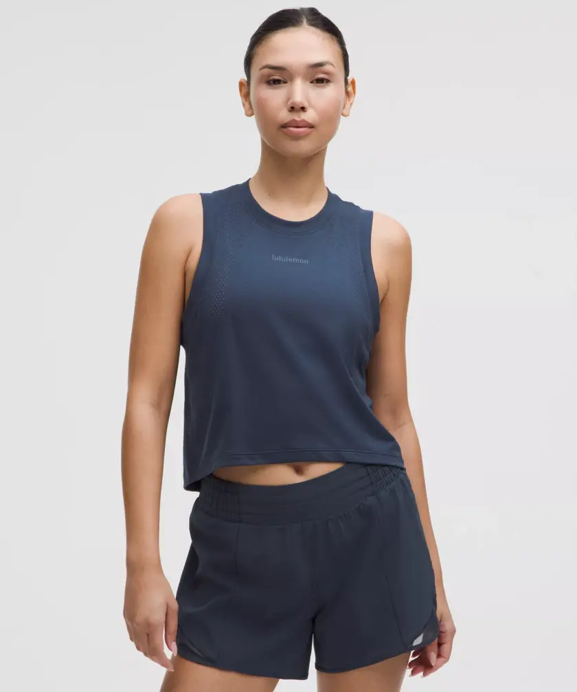 Swiftly High-Low Cropped Tank Top