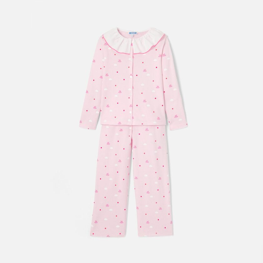 Girl interlock pyjamas