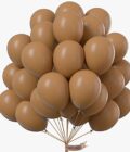 retro brown balloons 100 pcs 10 inch latex balloons for party decorations - Image 2