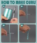 Turquoise Blue Curling Ribbon for Crafts and Decorations - Image 2