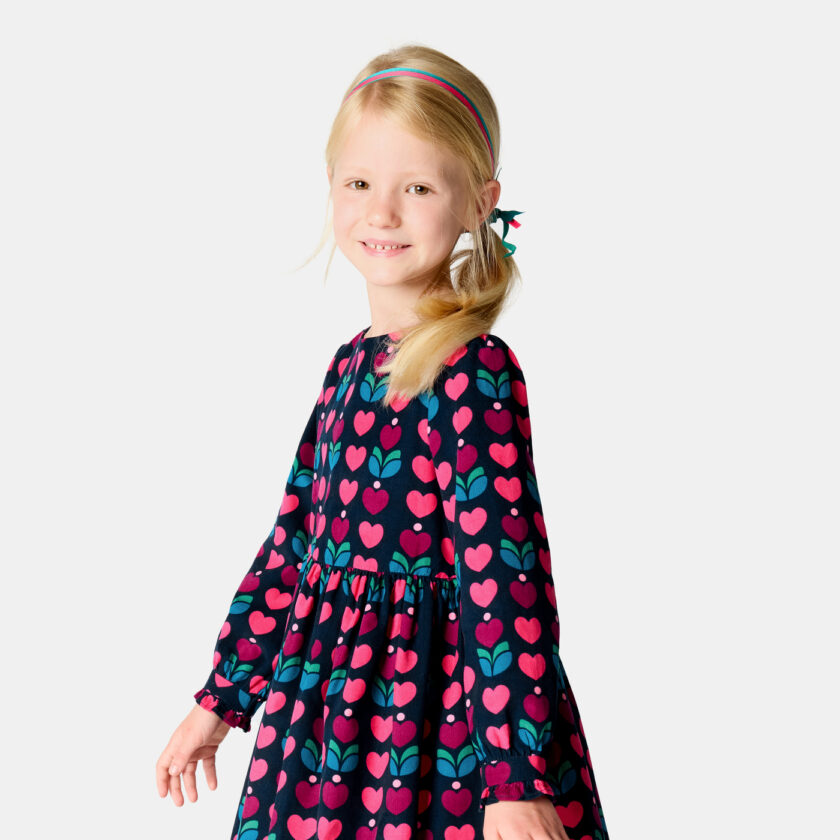 Girl velvet dress