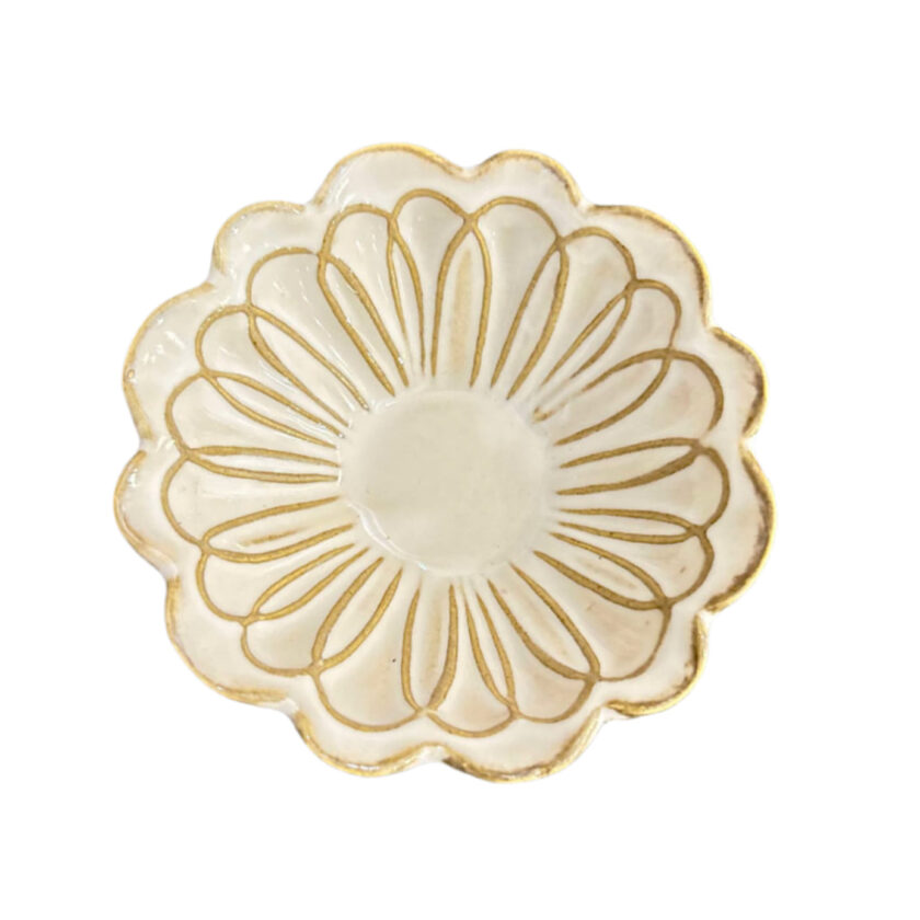 floral design mixing bowl