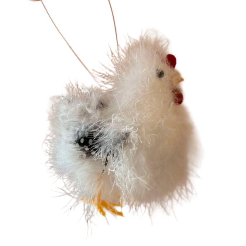 Soft Feathered Bird Ornament