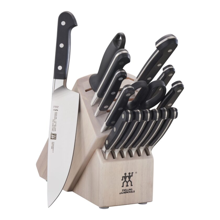 ZWILLING Pro 16-pc, Knife block set, white