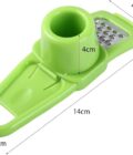 Rose Red Multifunction Ginger Grater Tool Mini Grater Nutmeg Grinder Garlic Grater, Kitchen Manual Fruit Vegetable Nuts Chopper Grinder Garlic Presses Kitchen Utensils and Gadgets - Image 2