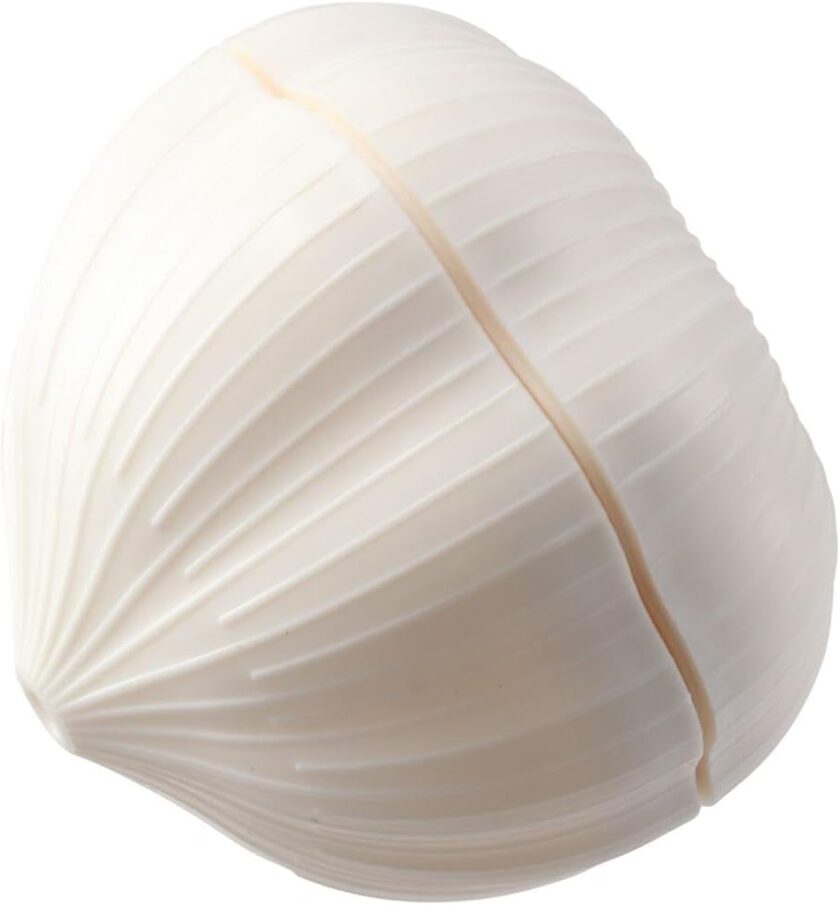 Garlic shape Garlic Press, Grinding Type Garlic Mash Tool, Manual Chili, Ginger, and Garlic Masher,White - Image 2