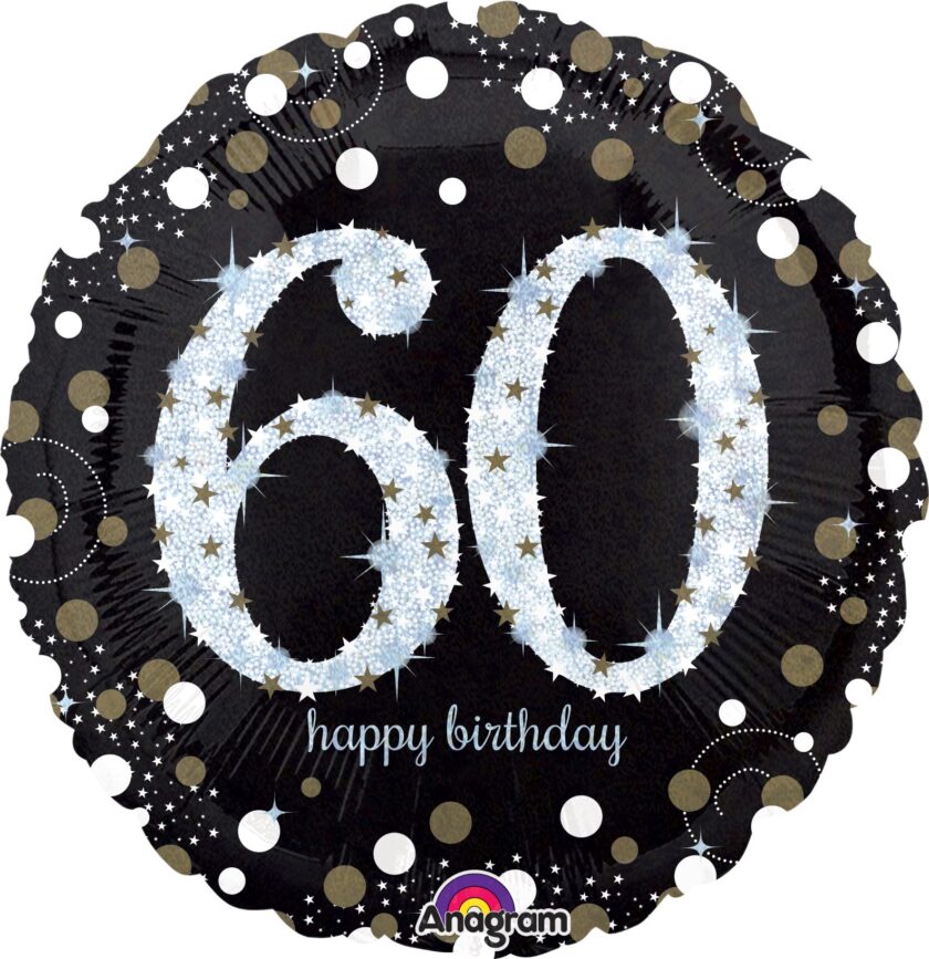 Multicolor Foil Birthday Balloon