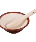1pc Crushing Retro Tool Wooden Ceramic Supplies Ginger Crush Ginger, Use Vintage Onion, Pestle Seasonings Garlic Mill Kitchenware Kitchen