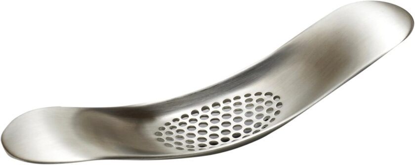 Garlic Rocker Crusher Mincer Press Dishwasher Safe, Stainless Steel