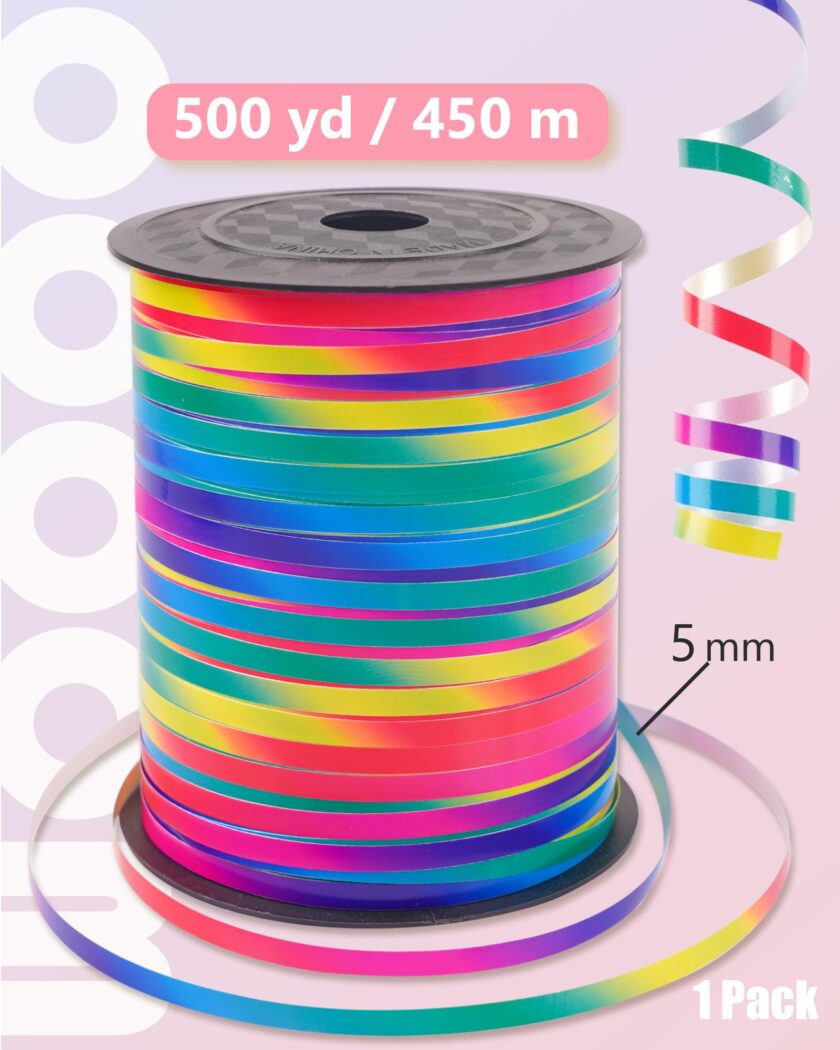 Multicolor Curling Ribbon for Crafts - Image 3