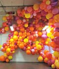 Boho Yellow and Orange Balloons 140 Pcs - Image 5