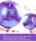 Giant Purple Foil Balloons Set - Image 4