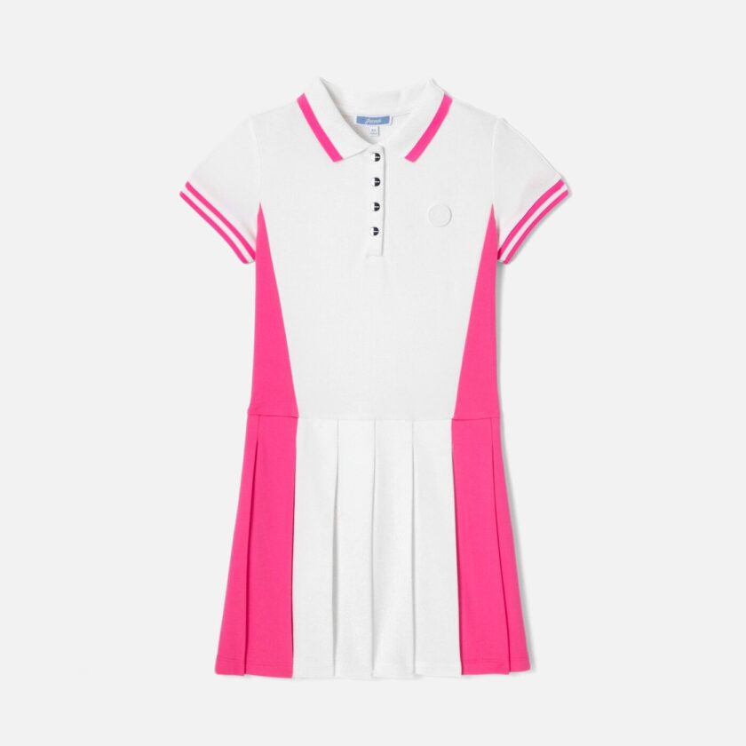 Girl colour block dress