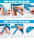 Pastel Blue Party Balloons Variety Pack - Image 4