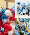 Pastel Blue Party Balloons Variety Pack - Image 6