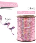 Iridescent Pink Curling Ribbon - Image 4
