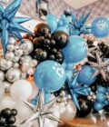 Pastel Blue Party Balloons Variety Pack - Image 7