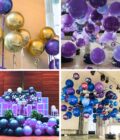 Giant Purple Foil Balloons Set - Image 5