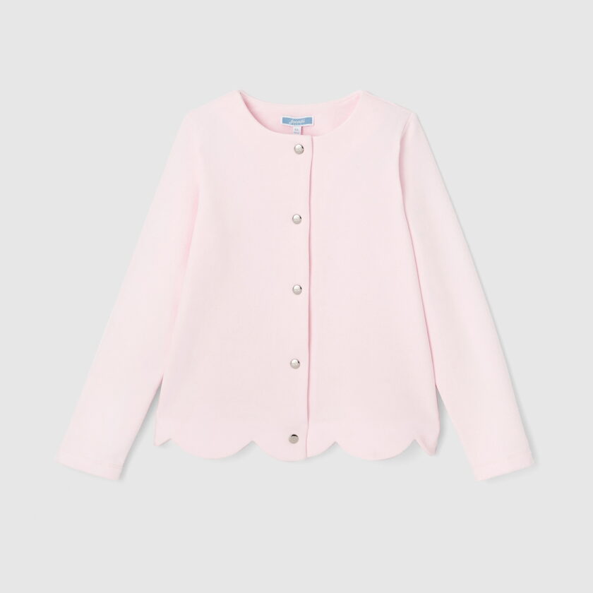 Girl fleece cardigan