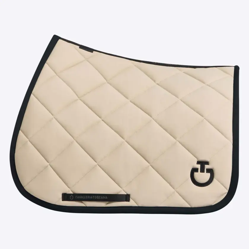 Cavalleria Toscana Jumping Saddle Pad with Diamond quilting
