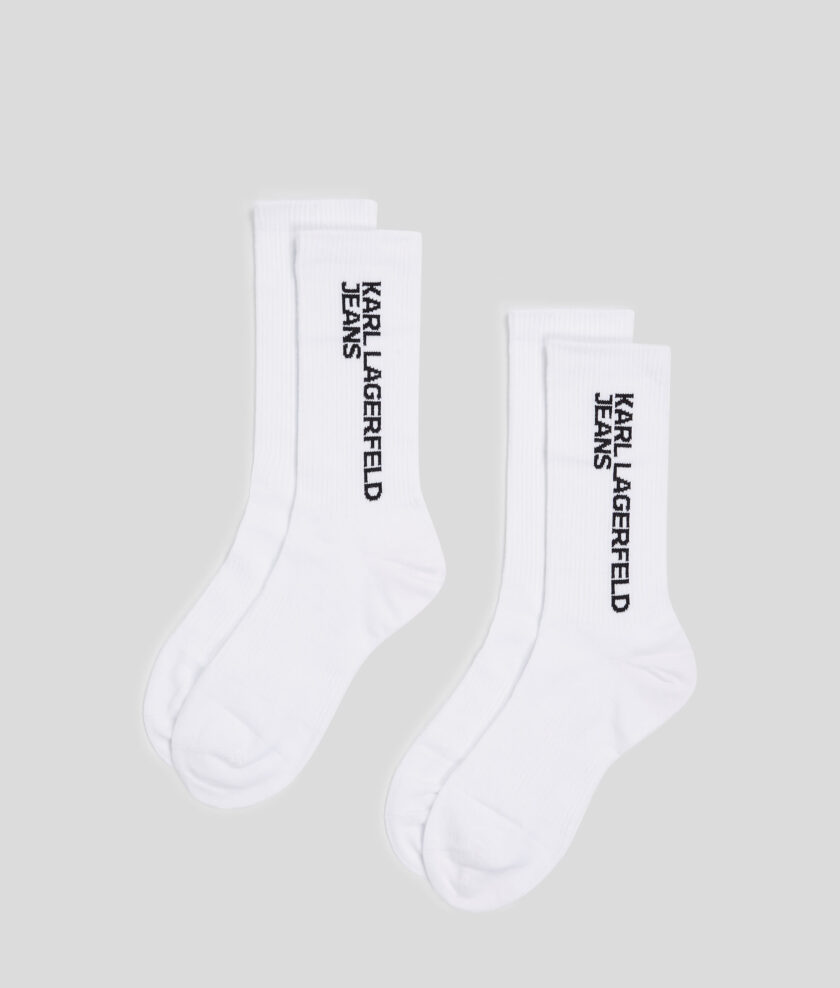 KLJ LOGO SOCKS – 2 PACK