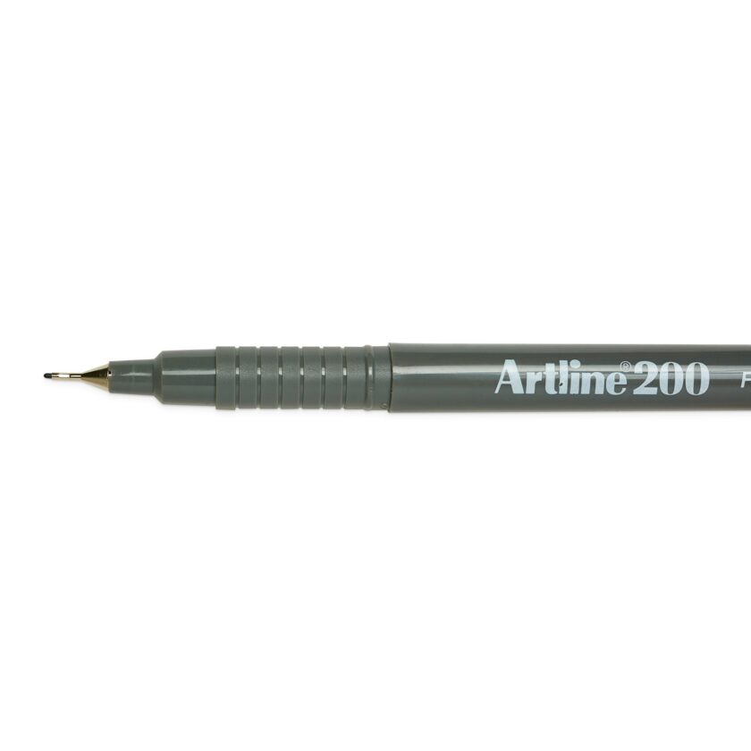 Fine Line Pen 0.4mm Grey - Image 2