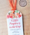 Baby Shower Favor Tags Set of 12 - Image 3