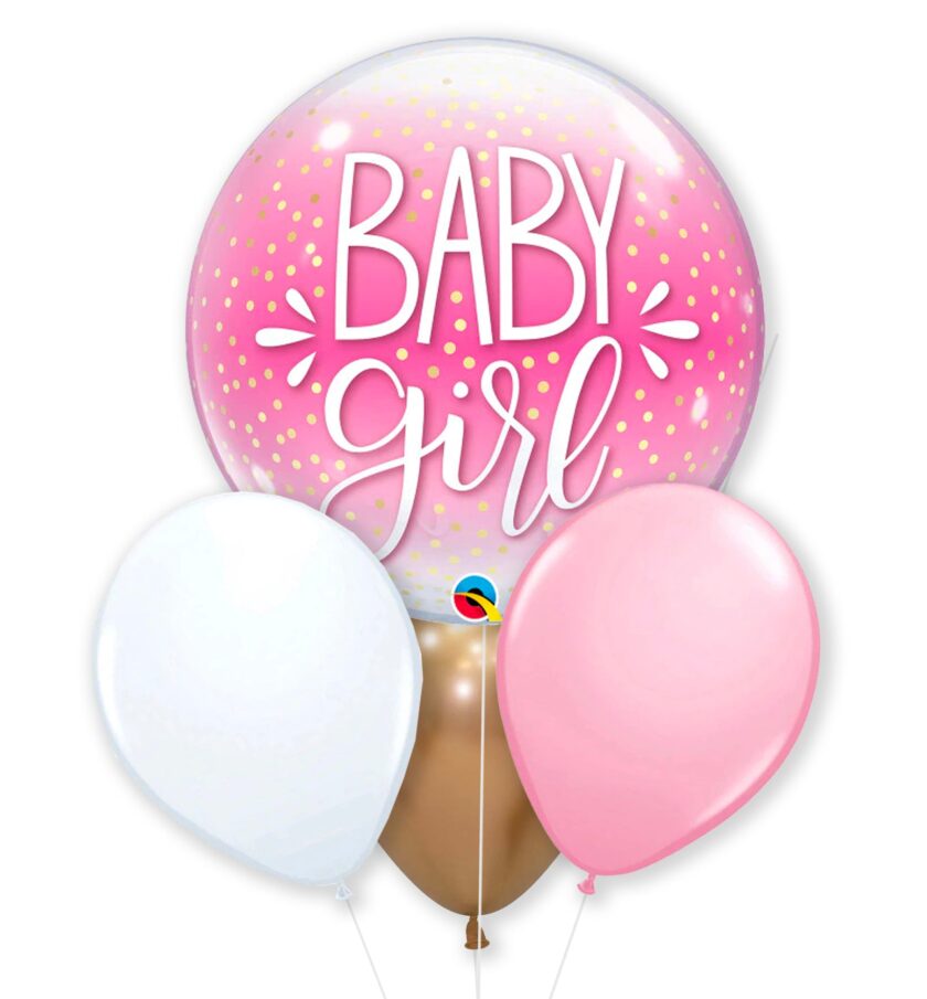 Rainbow Black Foil Balloon with Stripes and Stars - Image 3