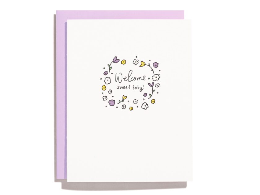 floral greeting card - Image 2
