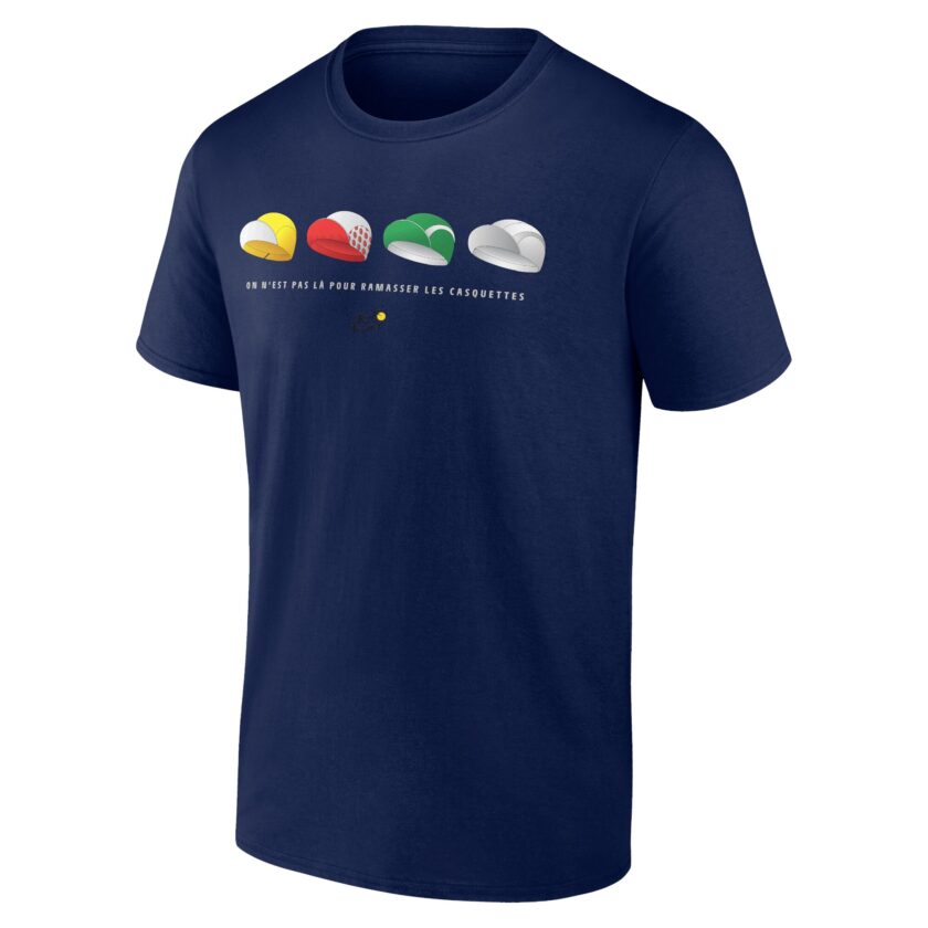 T-Shirt Tour de France Cycling Cap Graphique - Marine