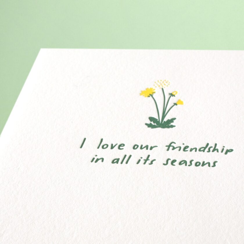 dandelion greetings