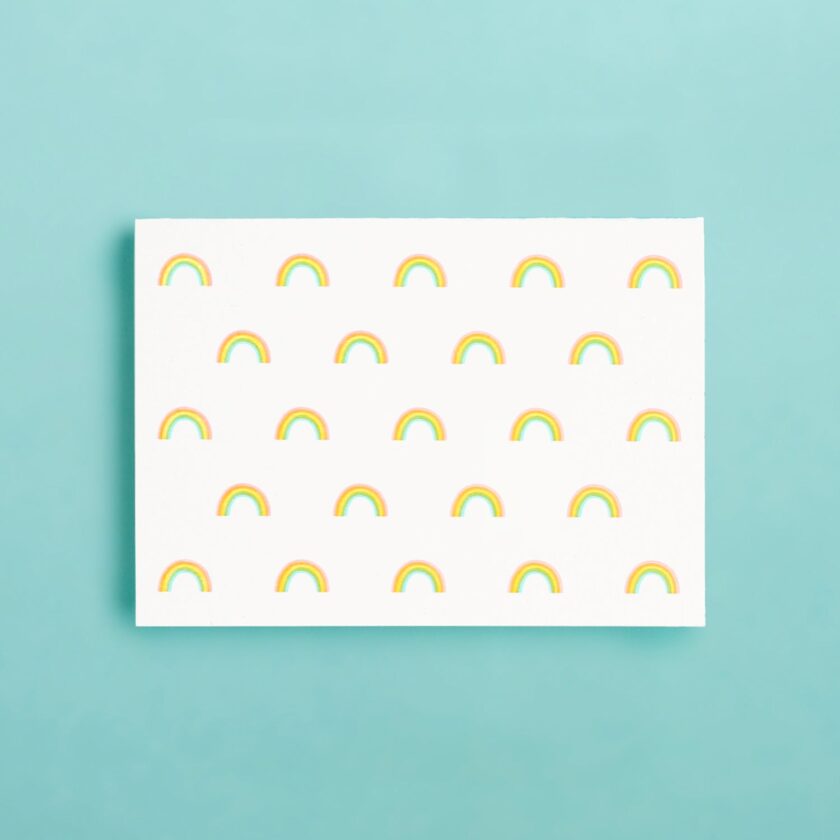 colorful design card set