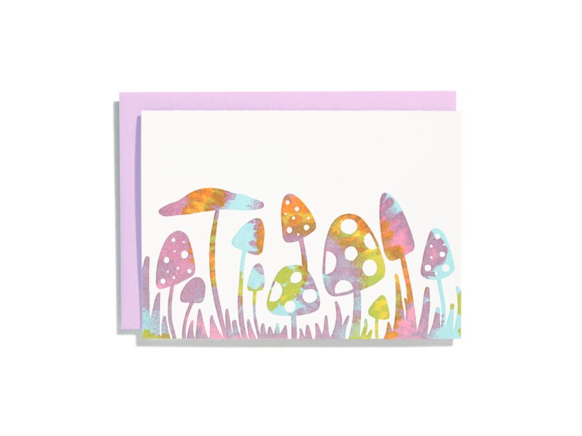 hand-painted nature design card set - Image 4