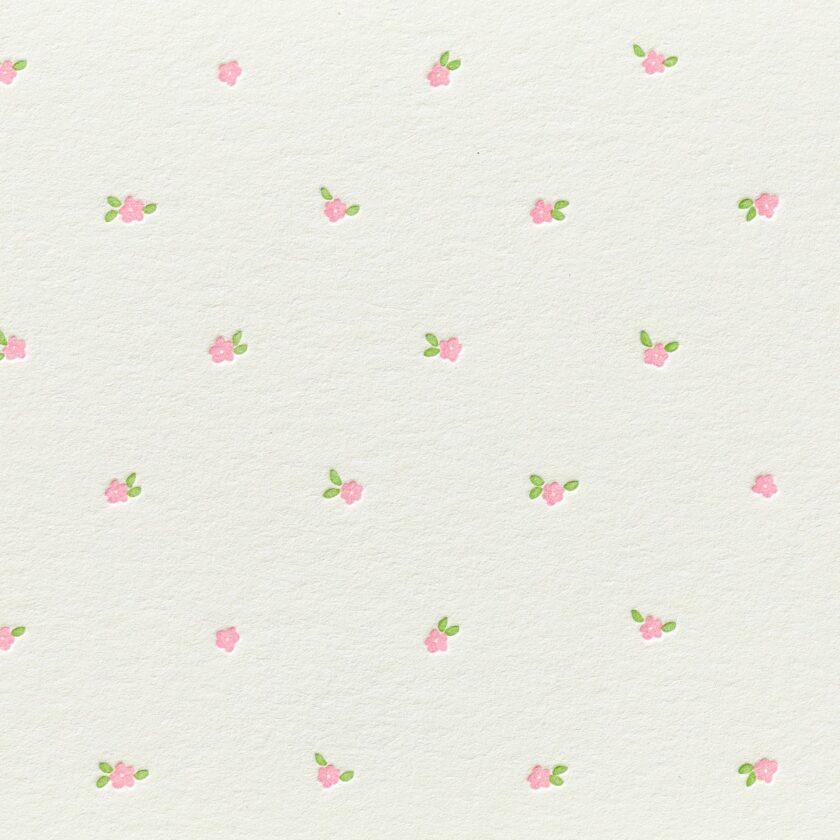 floral pink design card collection - Image 3