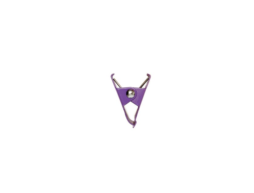 metal clip 5cm purple - Image 2