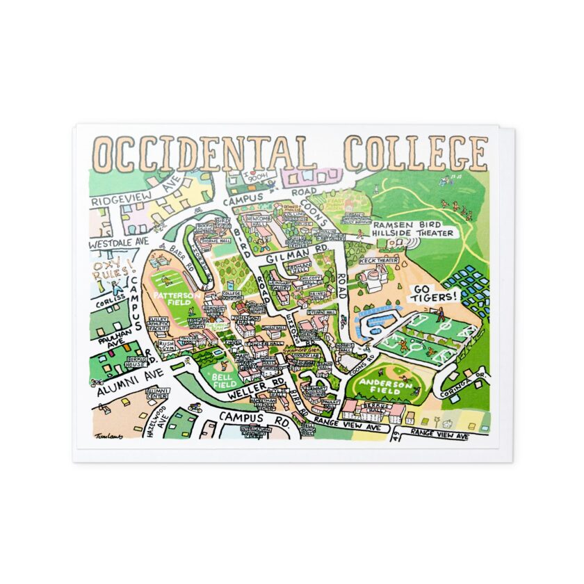 Campus Map Card