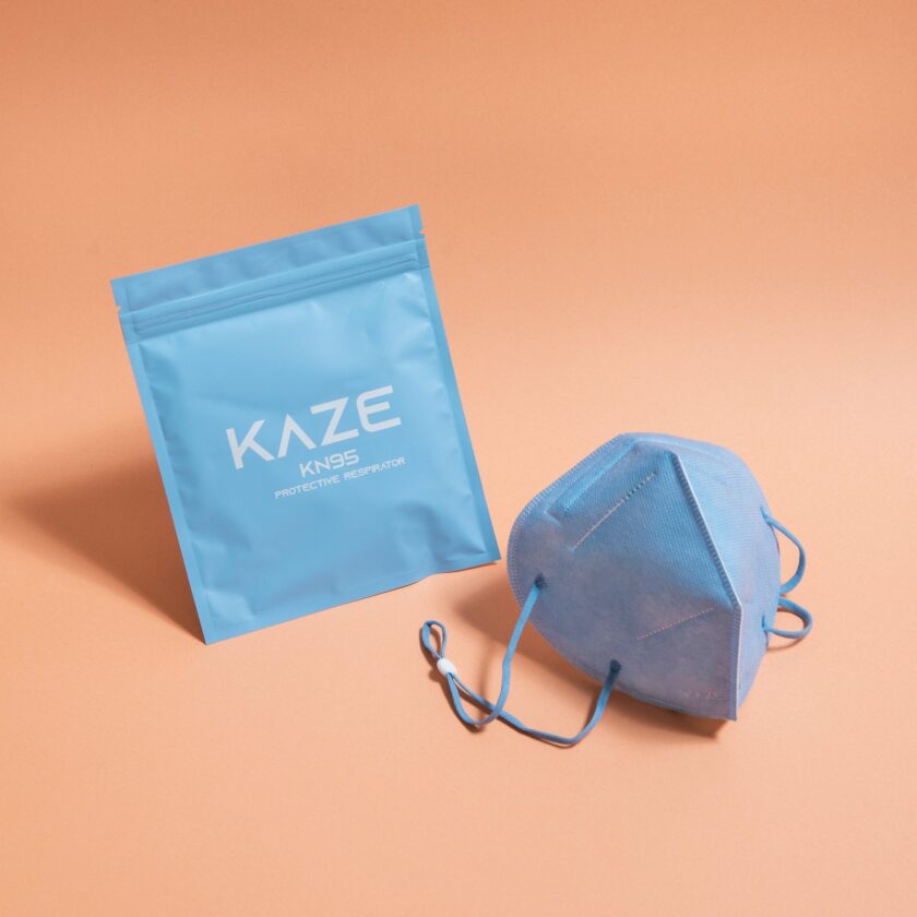 single style facial mask powder blue