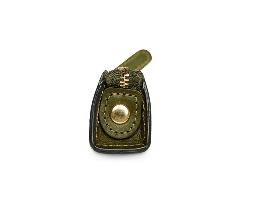Zipper Pen Case Small Green - Image 4