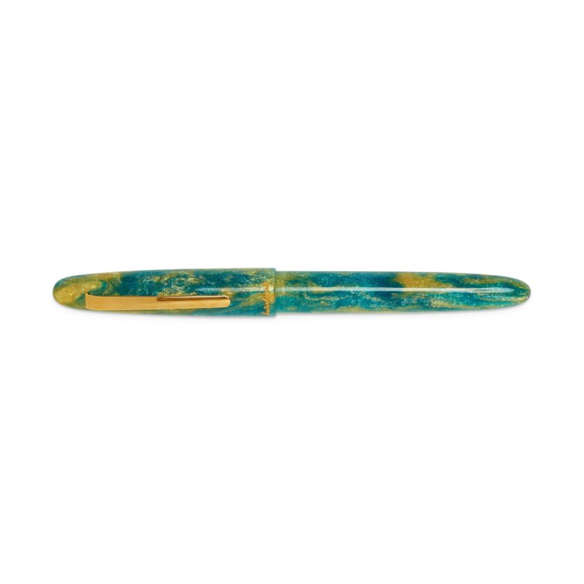 Gold Rush Green Fountain Pen Fine