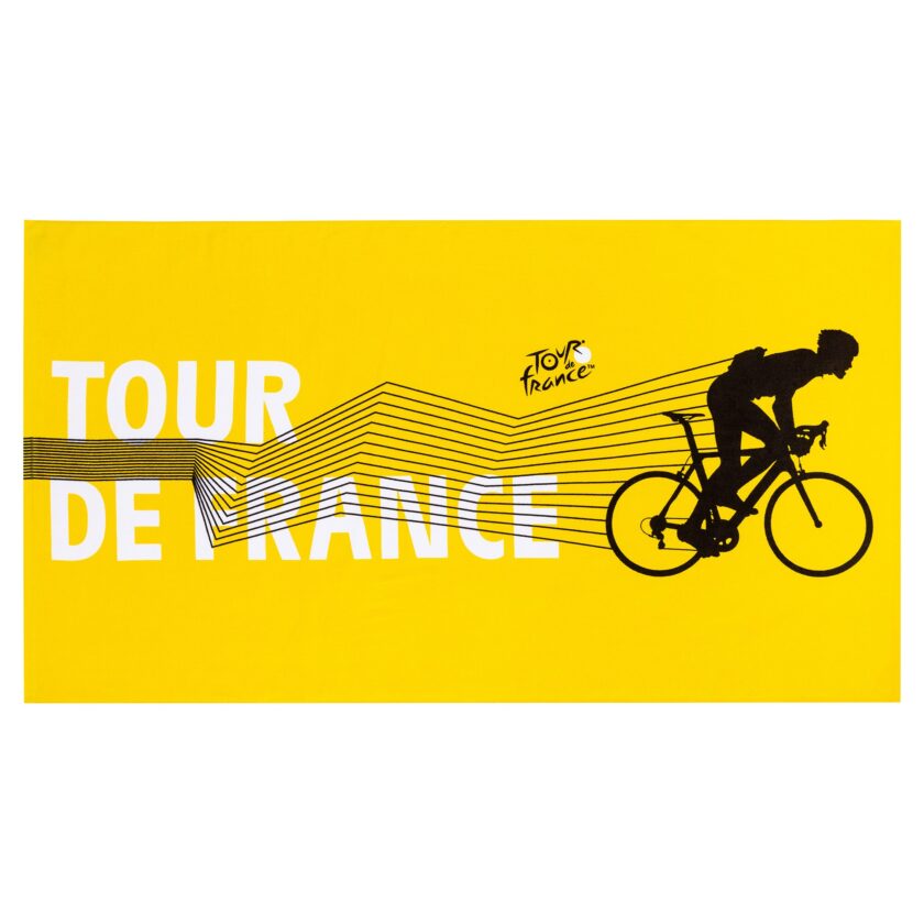 Serviette de plage graphique Tour de France