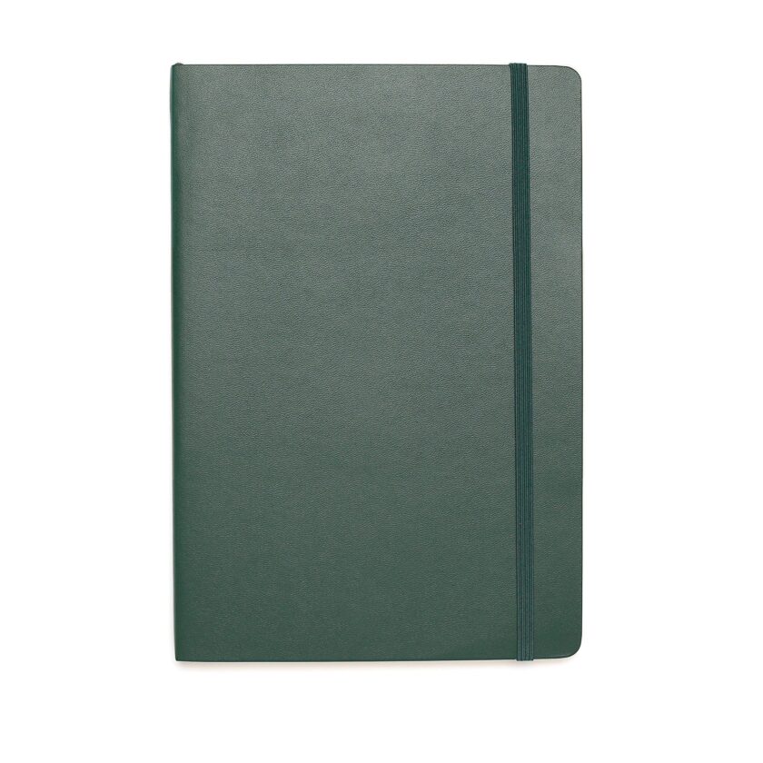 Forest Green A5 Softcover Dot Grid Notebook - Image 2