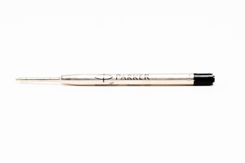black medium ballpoint refill