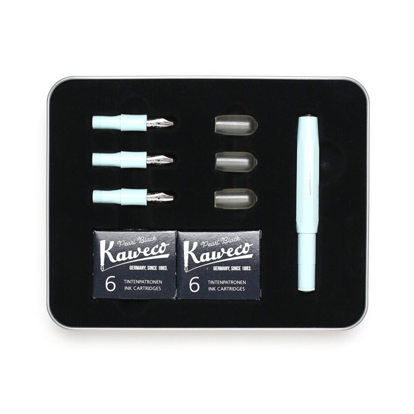Mint Green Calligraphy Set