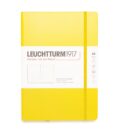 Hardcover Medium Notebook A5 Yellow Dotted