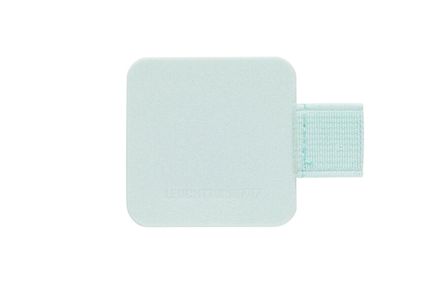 elastic pen holder light green